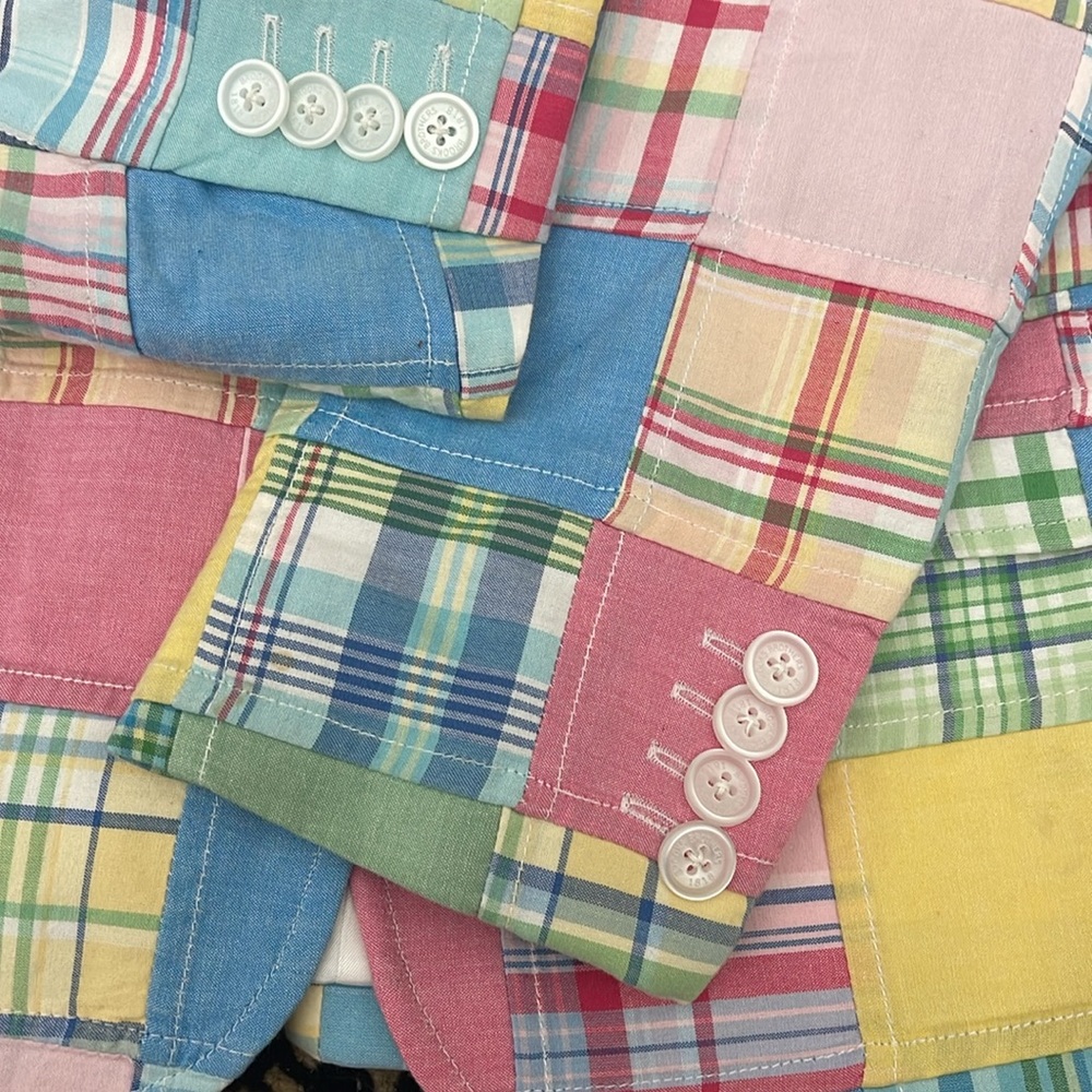 Brooks Brothers est. 1818. Classic patchwork design. Size 4 - Picture 12 of 14